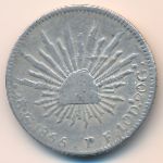Mexico, 2 reales, 1825–1868