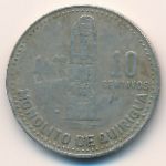 Guatemala, 10 centavos, 1983–1986