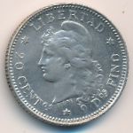 Argentina, 20 centavos, 1881–1883