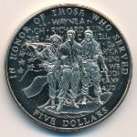 Либерия, 5 долларов (2004 г.)