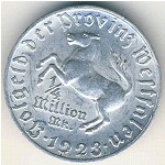 Вестфалия., 1/4 миллиона марок (1923 г.)