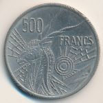 Центральная Африка, 500 франков (1976–1984 г.)