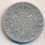 Spain, 2 reales, 1812–1814