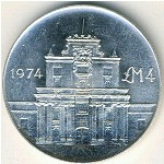 Malta, 4 pounds, 1974
