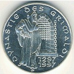 Monaco, 100 francs, 1997