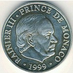 Монако, 100 франков (1999 г.)