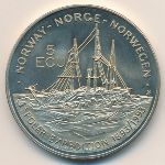 Норвегия., 5 экю (1993 г.)
