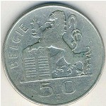Belgium, 50 francs, 1948–1954