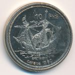 Бассас-да-Индия, 10 франков (2012 г.)