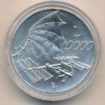 Italy, 10000 lire, 2000