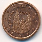 Испания, 1 евроцент (1999–2009 г.)