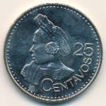Guatemala, 25 centavos, 2011