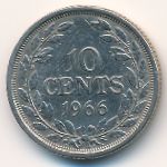 Либерия, 10 центов (1966 г.)