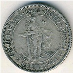 ЮАР, 1 шиллинг (1923–1924 г.)