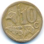 South Africa, 10 cents, 2007