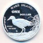 Остров Уэйк, 1 доллар (2015 г.)