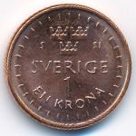 Швеция, 1 крона (2016 г.)