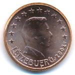 Люксембург, 1 евроцент (2002–2020 г.)