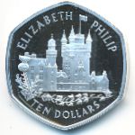 Fiji, 10 dollars, 2007