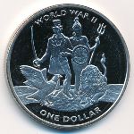 Virgin Islands, 1 dollar, 2019