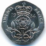 Great Britain, 20 pence, 1982–1984