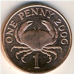 Гернси, 1 пенни (1998–2012 г.)