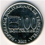 Venezuela, 100 bolivares, 2001–2004