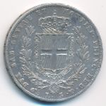 Сардиния, 5 лир (1831–1849 г.)