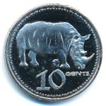 Родезия., 10 центов (2018 г.)