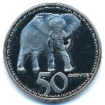 Родезия, 50 центов (2018 г.)