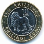 Kenya, 10 shillings, 2018