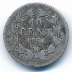 Mexico, 10 centavos, 1864–1866