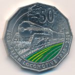 Австралия, 50 центов (2018 г.)