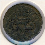 Речь Посполитая, 1 грош (1752–1758 г.)