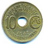 Французская Экваториальная Африка, 10 сентим (1943 г.)