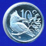 Виргинские острова, 10 центов (1977 г.)