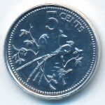 Белиз, 5 центов (1982–1983 г.)