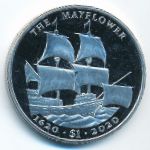 Virgin Islands, 1 dollar, 2020