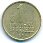 Uruguay, 1 peso, 1994