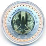 Канада, 25 центов (2019 г.)
