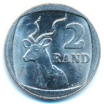 South Africa, 2 rand, 1989–1995