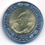 Ватикан, 500 лир (1999 г.)