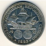USA, 1/2 dollar, 1892–1893