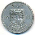 Fiji, 1 florin, 1934–1936
