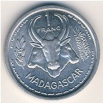 Мадагаскар, 1 франк (1948–1958 г.)