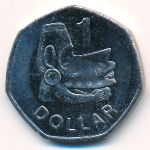 Solomon Islands, 1 dollar, 2008–2010