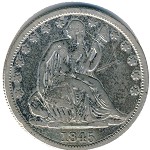 USA, 1/2 dollar, 1839–1853