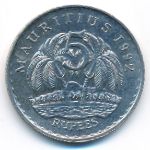 Mauritius, 5 rupees, 1987–2010