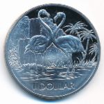 Virgin Islands, 1 dollar, 2021