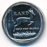South Africa, 1 rand, 2007–2019